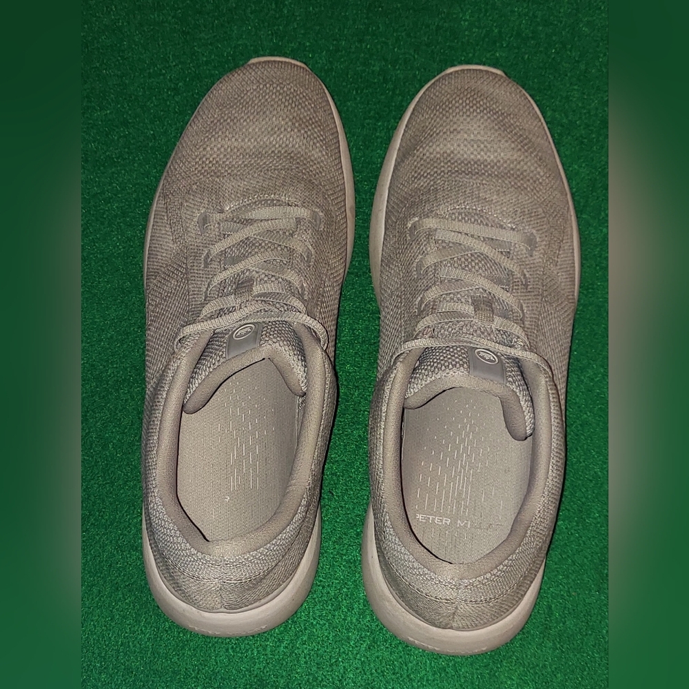 PETER MILLAR GLIDE V3 ME0EF06 MEN'S GALE GRAY KNIT CASUAL LACEUP OXFORDS SIZE 10 - Picture 6 of 15